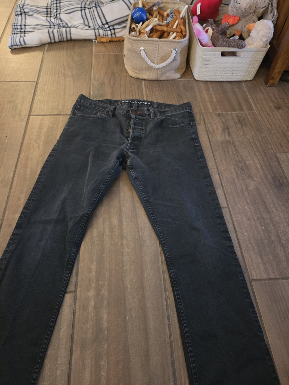 Ralph Lauren Men’s Slim Black Jeans